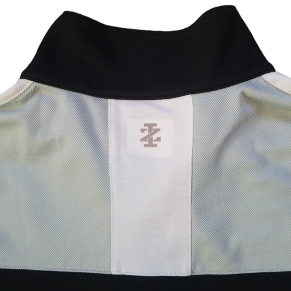 Izod Men's Lightweight Colorblock Pullover Quarter Zip Sz. M - Picture 9 of 11